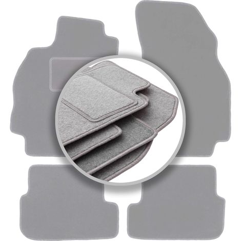 Alfombrillas grises para coche: Renault Megane II hatchback (2002-2008) (1/5)