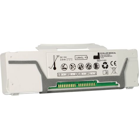 Original Lithiumbatterie für Schiller Defibrillator Fred PA-1 Ref. 4-07-0025 (1/5)