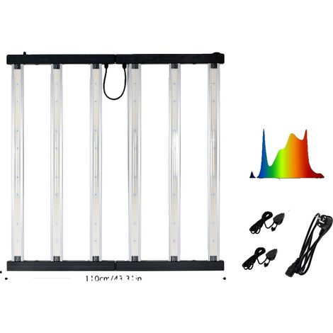 Lámpara LED de cultivo, espectro completo, alta eficiencia, XS720W-Pro (1/2)