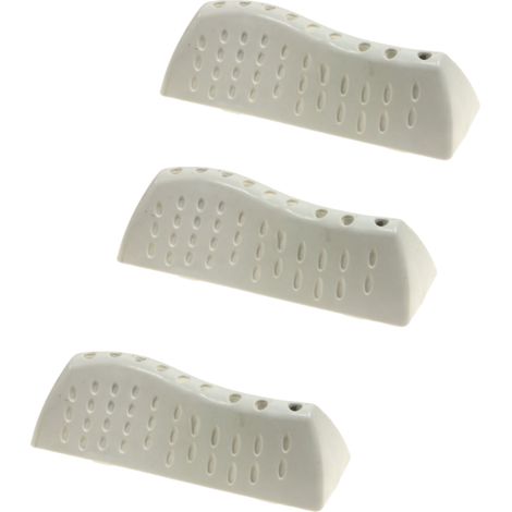 Ersatzteil - Packung mit 3 Trommelflügeln - - BELLAVITA, PROLINE, FAR, TECHNICAL, DAEWOO, WALTHAM, AYA, CLAYTON, CONTINENTAL EDISON, SHARP, LINETECH, HAIER, OXFORD, OCEAN, SOGELUX, TELEFUNKEN, JETWAS