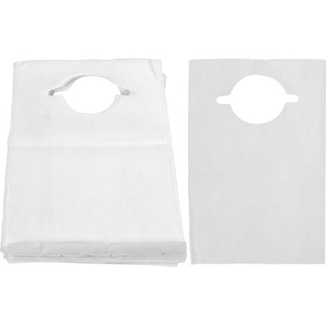 Tabliers jetables 4060cm, 100 pièces, imperméables et résistants aux taches, pour restaurants, salons de beauté, dentistes et soins aux personnes âgées, blancs. (1/5)