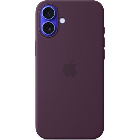 Apple iPhone 16 Plus Silicone Case MagSafe Plum MYYD3ZM/A (1/4)