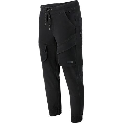 Schwarze Stretch-Jogginghose, Größe L, CE, lahti