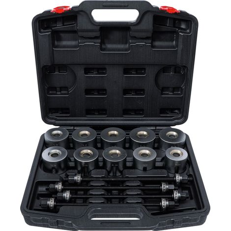 Jeu d'extraction de roulements et de silenblocs avec 4 vis 24 pièces BGS Do it yourself (1/4)