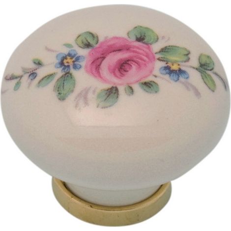 25PZ POMOLO PORCELLANA TONDO CON BASE FIGURA 20 MM.31 (1/2)