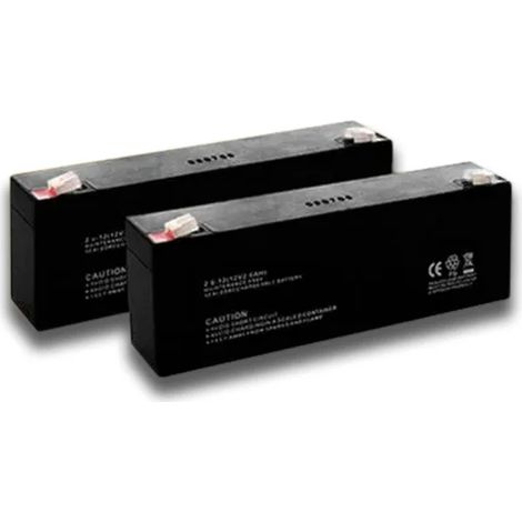 fadini set de 2 batteries 2,6 pour elpro Ah 632l (1/3)