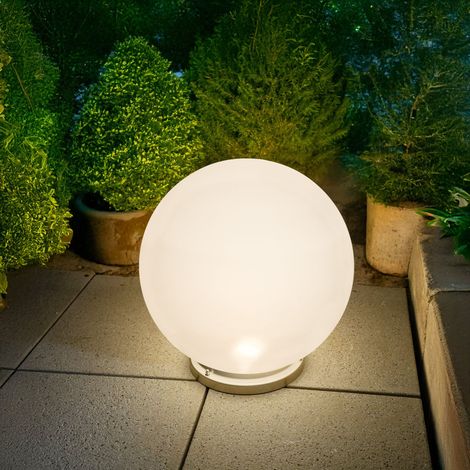 Solar Leuchtkugel LIANA 40 multicolor Fernbedienung Edelstahl-Halterung 102660 (1/5)