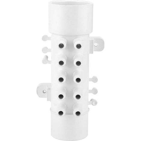 Distributeur Sanitaire - 10 Ports - Diamètre 1,5 Pouces (38 mm) - En PVC - Pour Spa Piscine Bain À Remous Source Chaude - 1 Pièce (1/5)