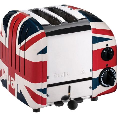 Tostadora de 2 rebanadas con la bandera británica - 27055 - Dualit -