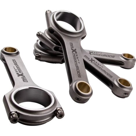 Bielas forjadas de acero 4340, compatibles con Alfa Romeo Nord 2000, 600-800 CV, 9000 rpm máx. (1/5)