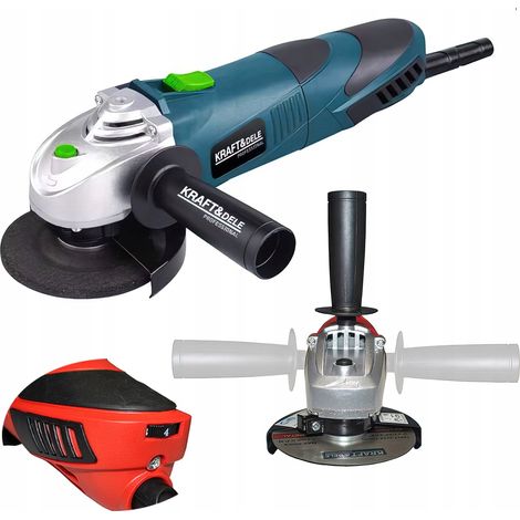 Meuleuse d'angle Flexa, sans fil, 230 V, 1 500 W, 3 000 à 12 000 tr/min, Kraft&Dele (1/5)