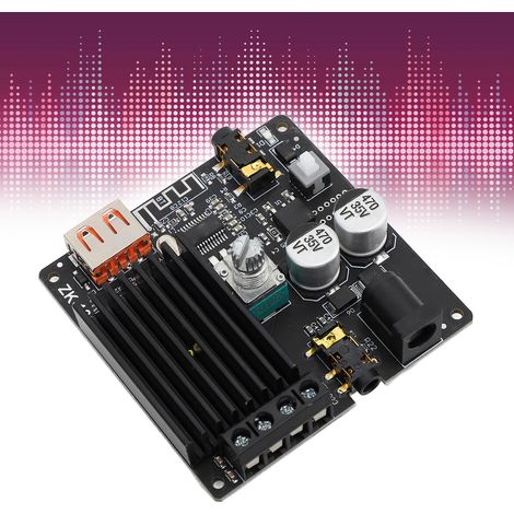 Carte Amplificateur Audio BT 5.0 ZK 1002M, Module Mini Haute Qualité Sonore (1/5)