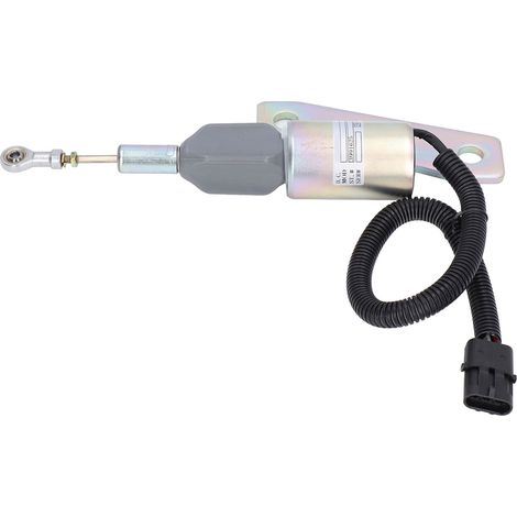 Électrovanne d'arrêt moteur, vanne d'arrêt de pompe à carburant, outil d'arrêt de flamme 3991625 24V TOSD‑03‑033 (1/5)