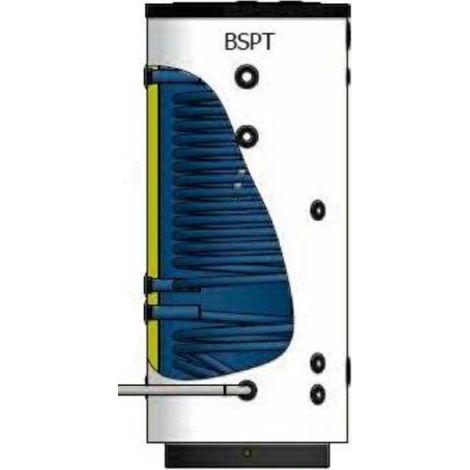 Bollitore vetrificato per acqua sanitaria con trattamento anticorrosivo 500Lt BSPT 500 ELBI A3T2L55 VG250 (1/2)