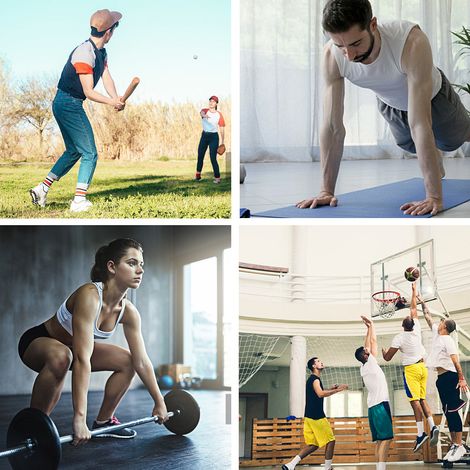 Garde-poignet - Pour Entraînement de Force - Bande de Soutien Élastique avec Fermoir Velcro - Pour Musculation et Exercices sur Barre Horizontale - 2 Pièces (1/5)