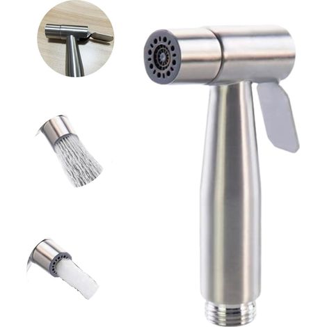 Toilet Sprayer for Bidet, Dual Function Jet, Dual Switch Design, Easy to Install, for Personal Hygiene and Basin Toilet Sprayer (1/5)