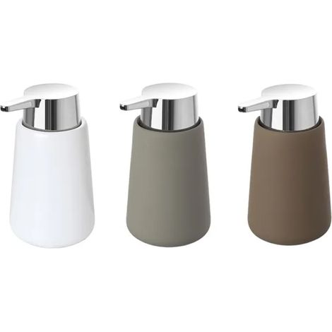 DOSASAPONE IN CERAMICA MODELLO SIDNEY DIM. CM(LXPXH):ø8Xø8X14 TORTORA   BRAND SRL