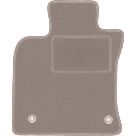 Alfombrilla de conductor beige para Toyota Camry IX sedán (2017-) (1/5)