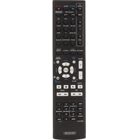 Télécommande de remplacement AXD7660 pour récepteur audio-vidéo Pioneer VSX-522K/VSX-522 (1/5)