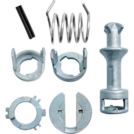 7-piece repair kit for BMW X5 E53 door handles and door locks. OE: 51217035422 (1/4)