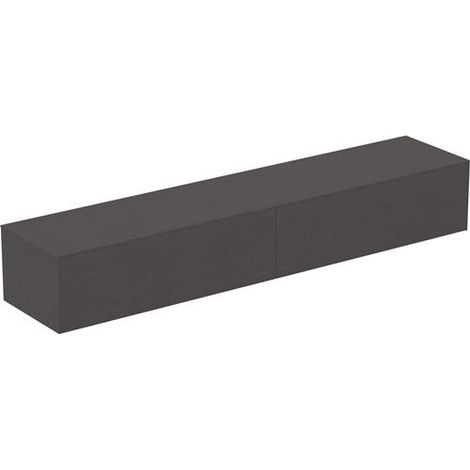 IS WT-Platte Conca ohne Ausschnitt 2387x505mm Eiche Geflammt, Alte Nr.2019
