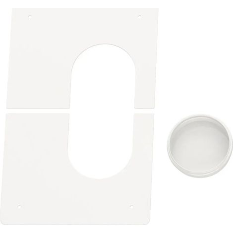Bosch Accessori fumi FC-O80 Mascherina preraccordo per riflusso condensa, 7738113193