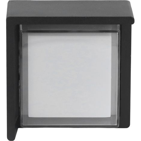 Applique murale extérieure étanche RGB avec télécommande, LED 5W en acrylique, pour escaliers et salles de bains (1/5)