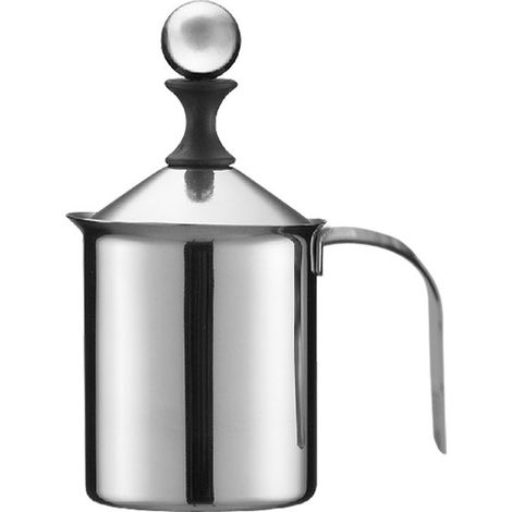 Cafetière à piston en acier inoxydable, cafetière à piston 400 cc double paroi, cafetière à piston fantaisie (1/5)