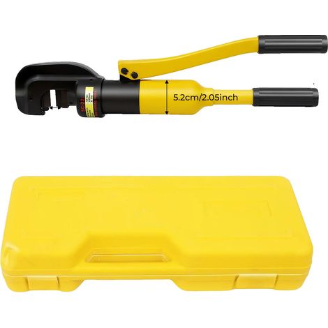 Coupe-barre, Capacité de coupe de 22 mm, Force de 13 tonnes, Fonctionnement hydraulique manuel, Construction en acier durable, Design compact (1/5)