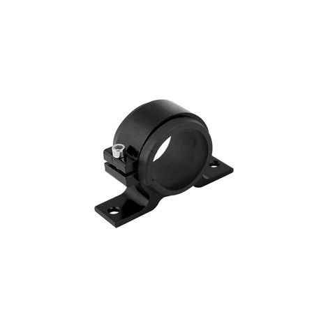 Support de montage de pompe à carburant de voiture en alliage d'aluminium 50mm, support de pince de filtre unique noir (1/4)