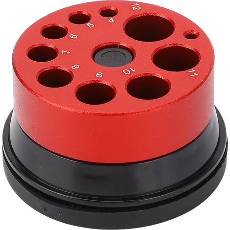 Bouchon collecteur de poussière pour perceuse électrique, 9 trous, en alliage d'aluminium et ABS, fixation pour plafond (1/5)