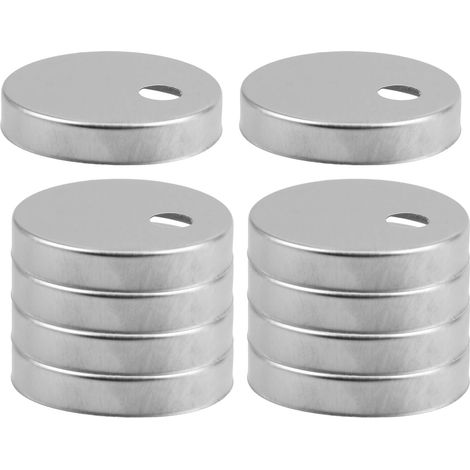 1 Ensemble Cache-vis Pour Abattant Wc Acier Inoxydable Lot De (1/5)