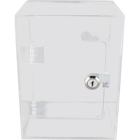 Tirelire transparente de grande capacité, boîte transparente résistante aux chutes, pièce de monnaie en acrylique pour enfants et adultes, Type 2 (1/5)