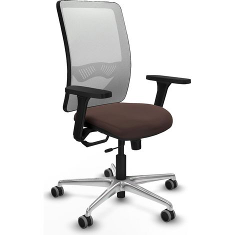 Chaise de bureau piqueras y crespo Zulema blanc cuir synthétique (1/2)