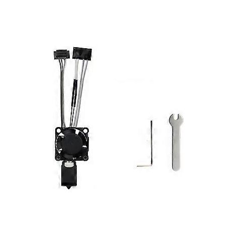 Für P1 3D-Drucker Hotend-Kit mit Kühlventilator, gehärteten Stahldüsen, verbesserte Druckpräzision 0.