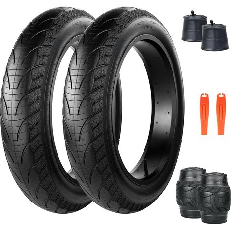 Pneu de vélo 20" 26" Fat Tire 20/26 x 4.0 pour vélo électrique, VTT résistant à l'usure (1/5)