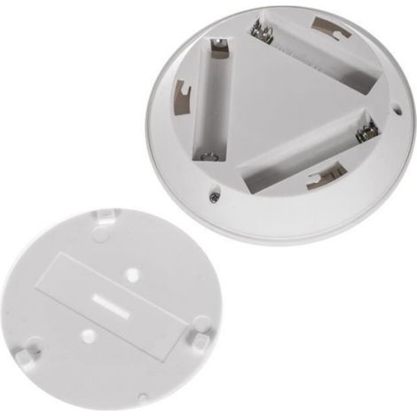 Lampe LED sans fil - Maclean - MCE165 - Télécommande incluse - 6 pièces - éclairage mural et plafond blanc SPOTS (1/4)