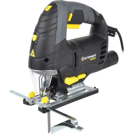 Steiner – Scie sauteuse pendulaire laser 800W – Capacité de coupe 110mm – Système pendulaire 4 positions – Éclairage LED pour précision (1/4)