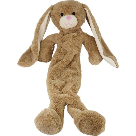 Nobby Hundespielzeug Plüschhase mit Seil innenliegend 54 cm Kauspielzeug