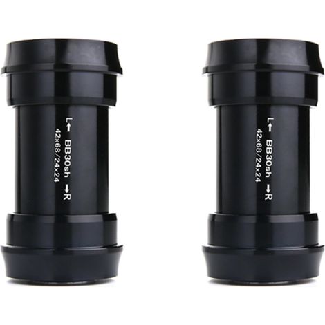 2X Support de Pédalier Vélo BB30 pour pour Fit Roulement 68-73mm (1/5)