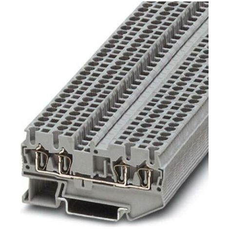 Bloc de jonction de traversée Phoenix Contact ST 2.5-QUATTRO, 2.5mm², Gris ( Prix pour 1 ) (1/2)