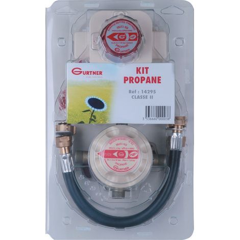 Gurtner – Coffret gaz propane 2 bouteilles – Détendeur inverseur 3kg/h – Raccords à braser DN 12 – Indicateur service réserve