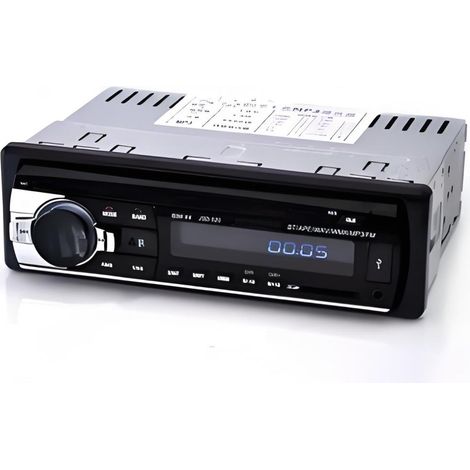 Radio multimedia para coche, 240 W, pantalla LCD a color, sintonizador FM, Bluetooth, para vehículos (1/5)