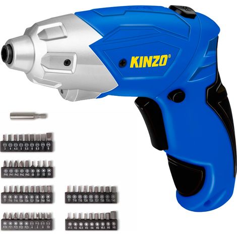 Llave atornilladora kinzo MEQ-EL9130/0011 sin cable con LED (1/4)