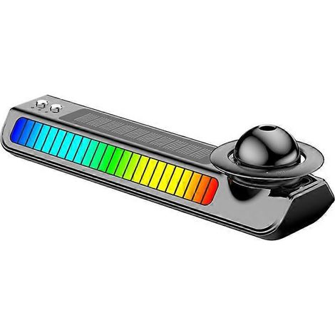 Désodorisant pour voiture, lampe de ramassage sonore dynamique, aromathérapie solaire, stationnement intelligent, plaque d'immatriculation, accessoires automobiles (1/5)
