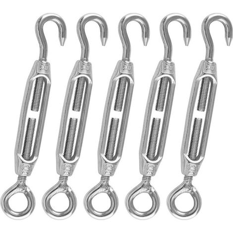 Tendeur à cages, lot de 10 Vis pour panier à fleurs en acier inoxydable - M4 - RWTendeur à cages (1/4)
