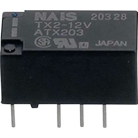 Panasonic TX2L25 Print Relais pour circuits imprimés 5 V/DC 2 A 2 inverseurs (RT) 1 pc(s) (1/4)