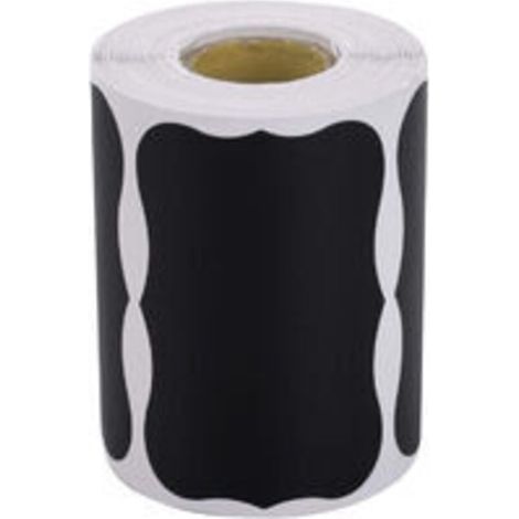 300pcs Kit d'Etiquette Autocollantes Réutilisables pour la Cuisine Organiser avec Marqueurs Craie Liquide, Étiquette Tableau Noir Amovible pour Décorer Votre Cuisine Pièce de Rangement (1/5)