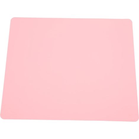 Silicone Craft Mat, Large Non-Slip Silicone Mat, Heat-Resistant DIY Project Mat with Non-Slip Surface, Ideal for Resin Art and Underlay (Pink) (1/5)