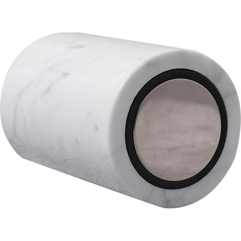Porte-Cure-Dents Lavable en Marbre Couvercle Automatique Ornement Décoratif Moderne Boîte de Rangement pour Petits Accessoires pour Salon (1/5)